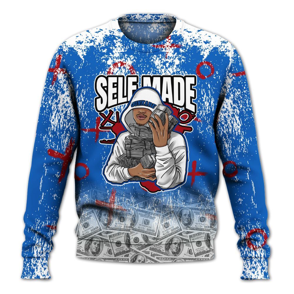 Sweatshirt To Match Kobe 6 Game Royal - Selfmade Unique Grunge All Over Print