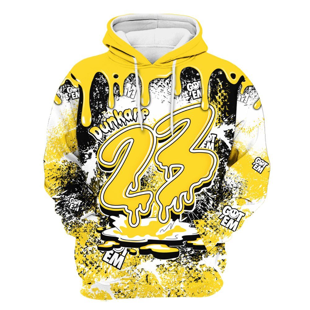 Hoodie To Match Retro Thunder 4s - Dripping 23 Drip All Over Print