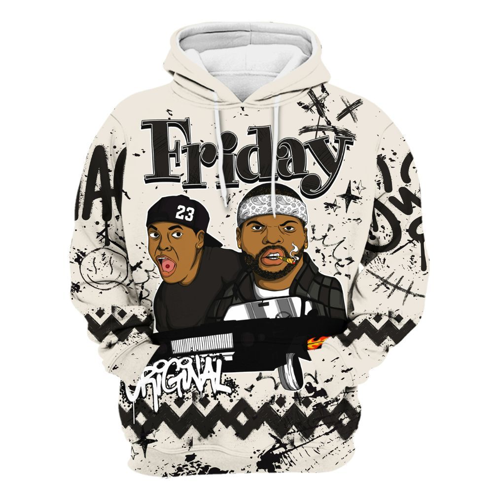 Hoodie To Match Air Max Plus Moonlight Swarovski - Friday Sneaker Crayon All Over Print