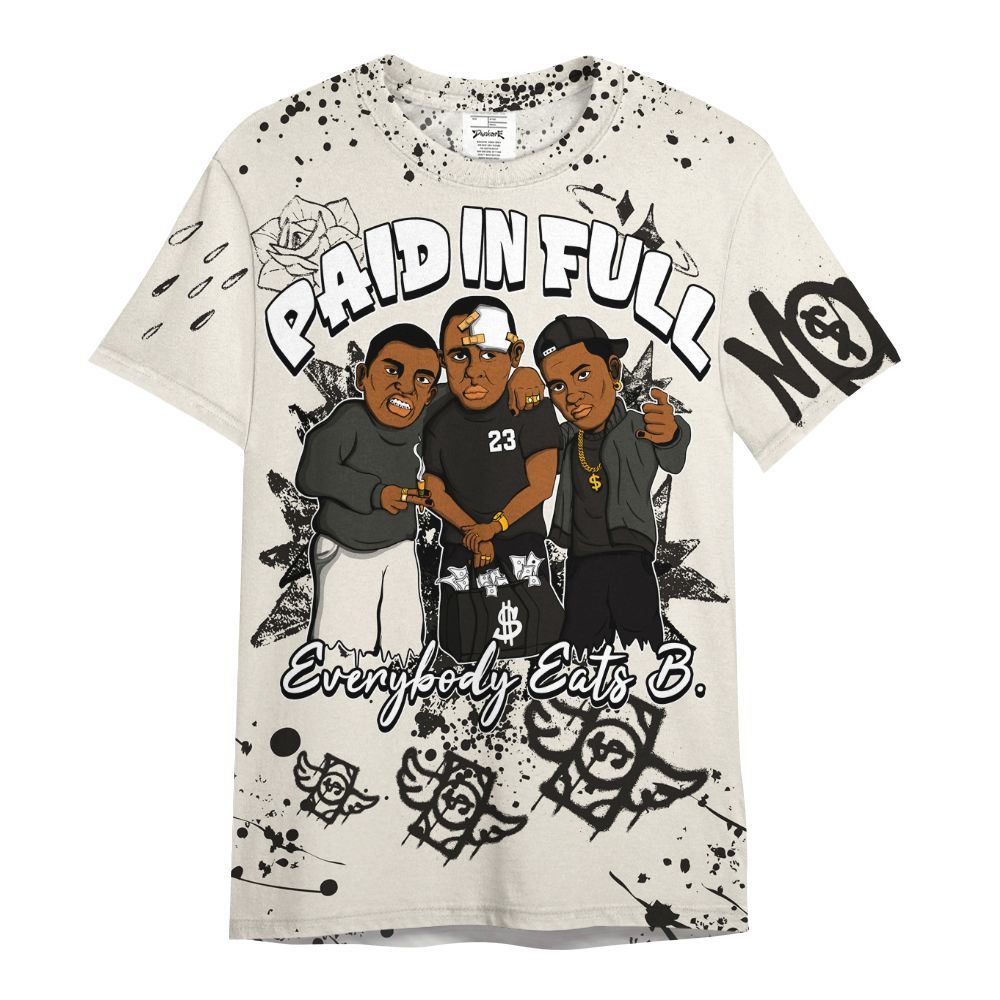 Shirt To Match Air Max Plus Moonlight Swarovski - Everybody Paid In Full Crayon All Over Print