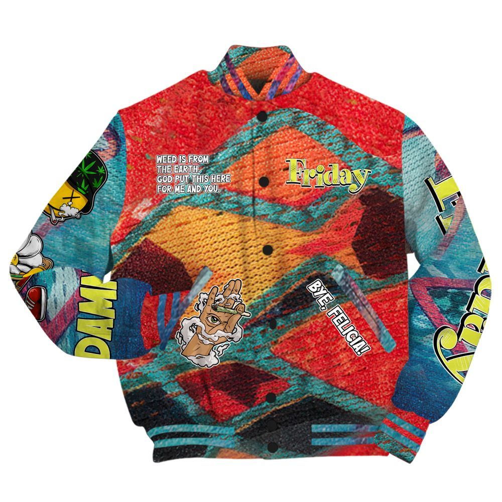 Varsity Jacket To Match Kobe 8 What The Shirt, Friday Sneaker Stress Style All Over Print