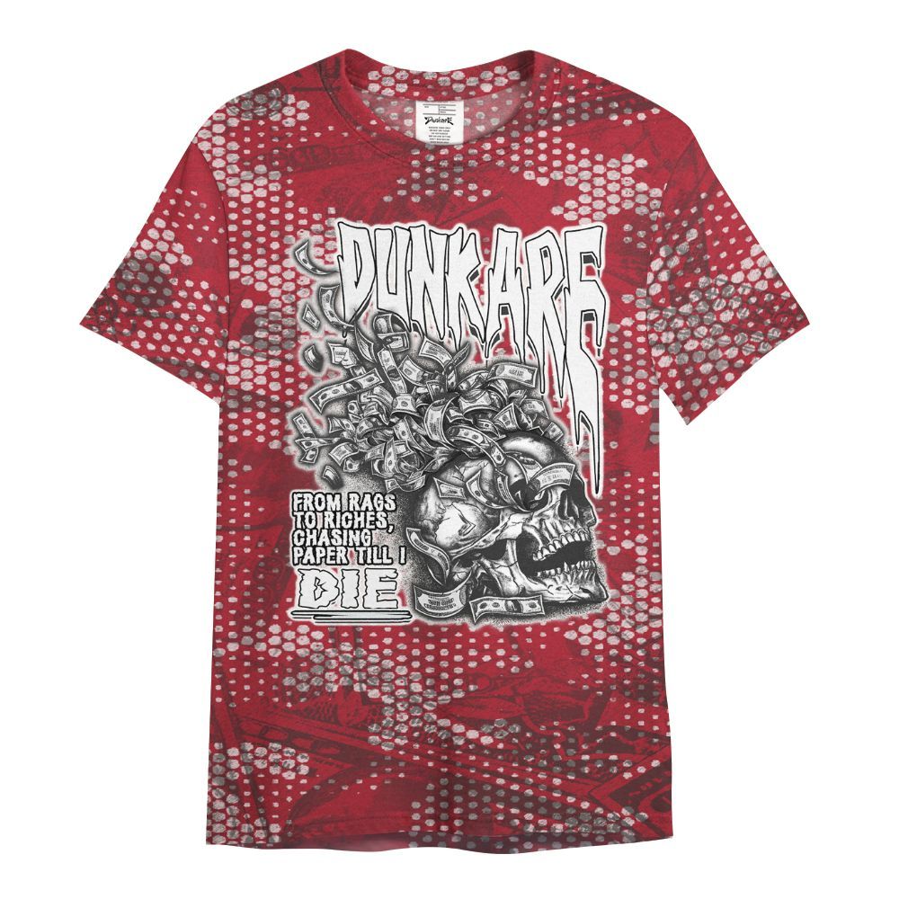 Shirt To Match Black Toe 14s - From Rags To Riches All Over Print