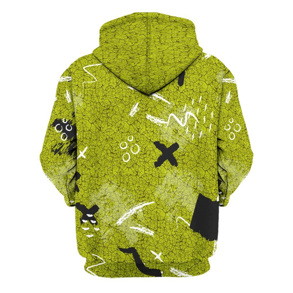 Hoodie To Match Dunk Low QS Halloween Skull - Hustle Grind Pray Retro All Over Print