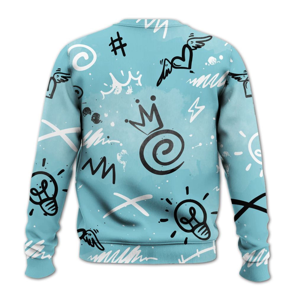 Sweatshirt To Match Low Legend Blue 11s - Drip Been Di2ferent All Over Print