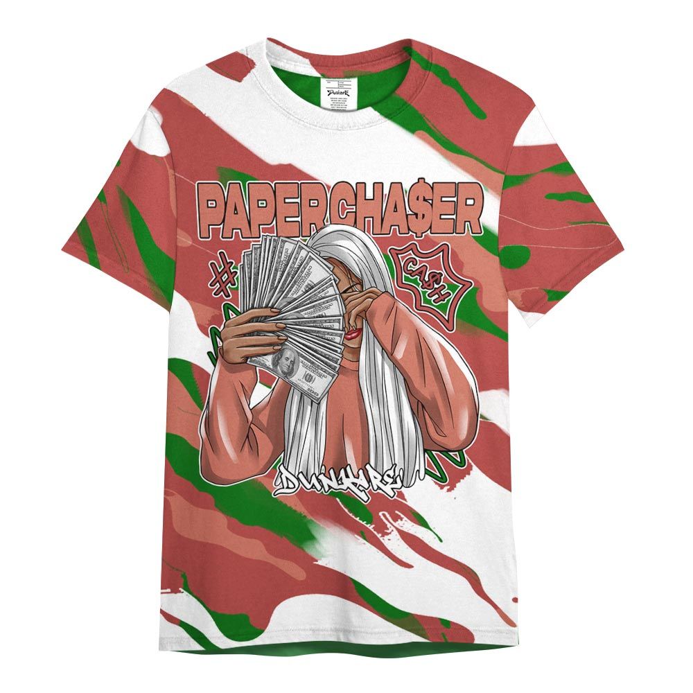 Shirt To Match Dune Red 13s - PaperChase Unique Colored Graphic Shirt Unisex