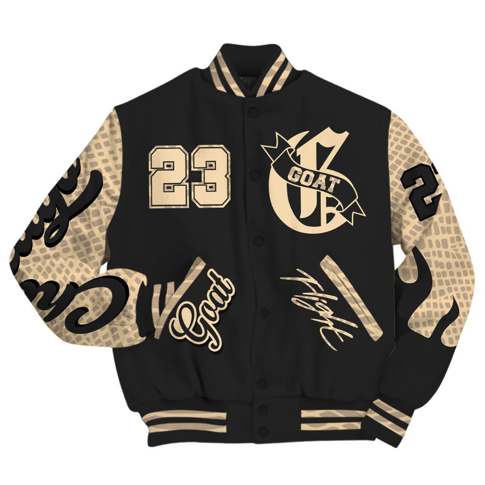 Varsity Jacket To Match Kobe 9 EM Mambacita - The G.O.A.T Flight Streetwear All Over Print