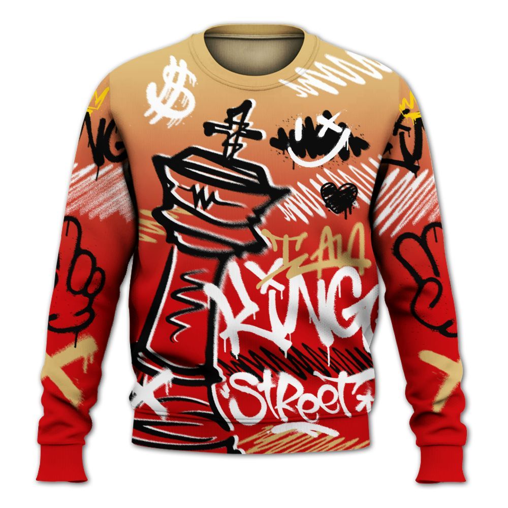 Sweatshirt To Match Ja 2 Halloween - Street King Chess Streetwear All Over Print