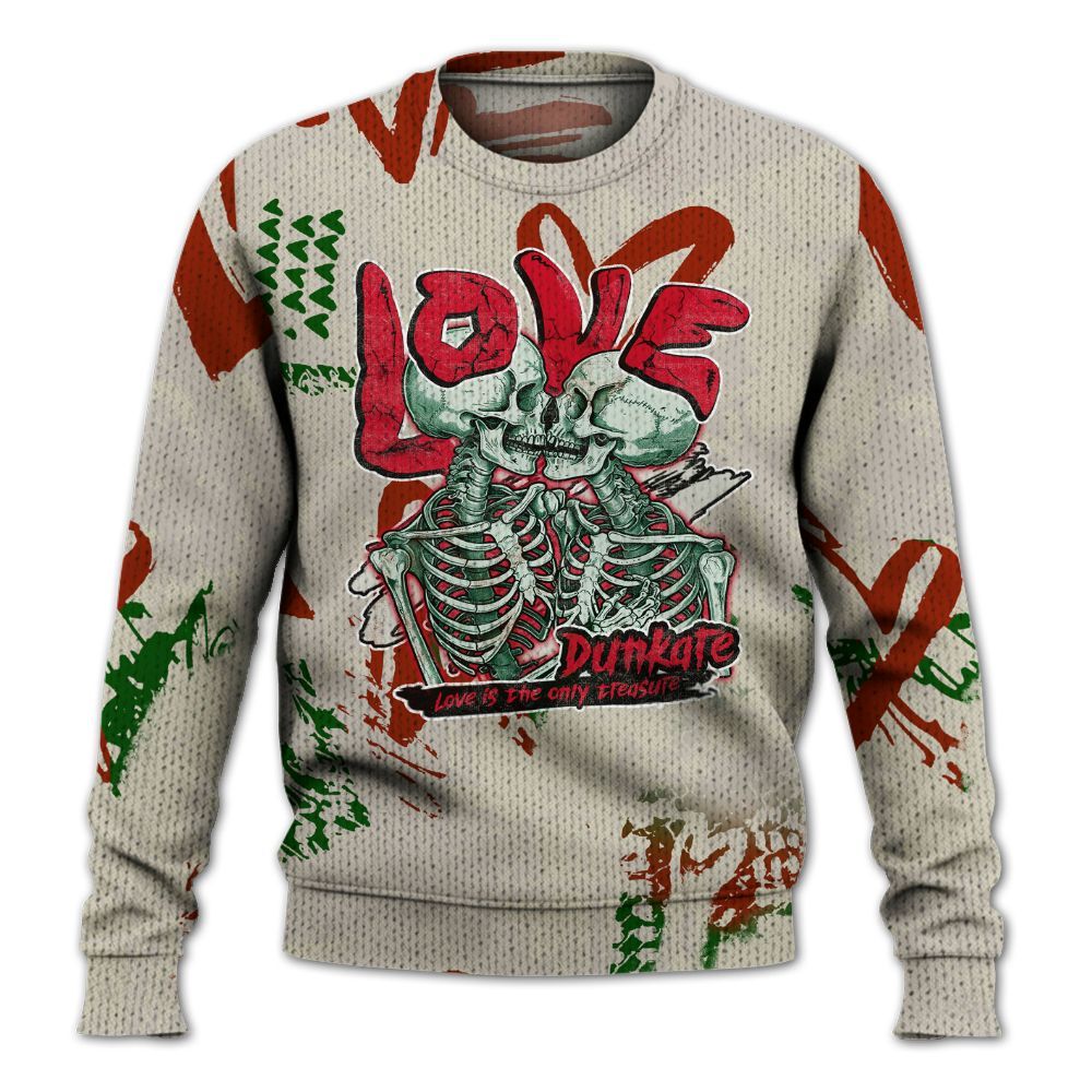 Knitted Sweater To Match El Grito 5s - Skull Love