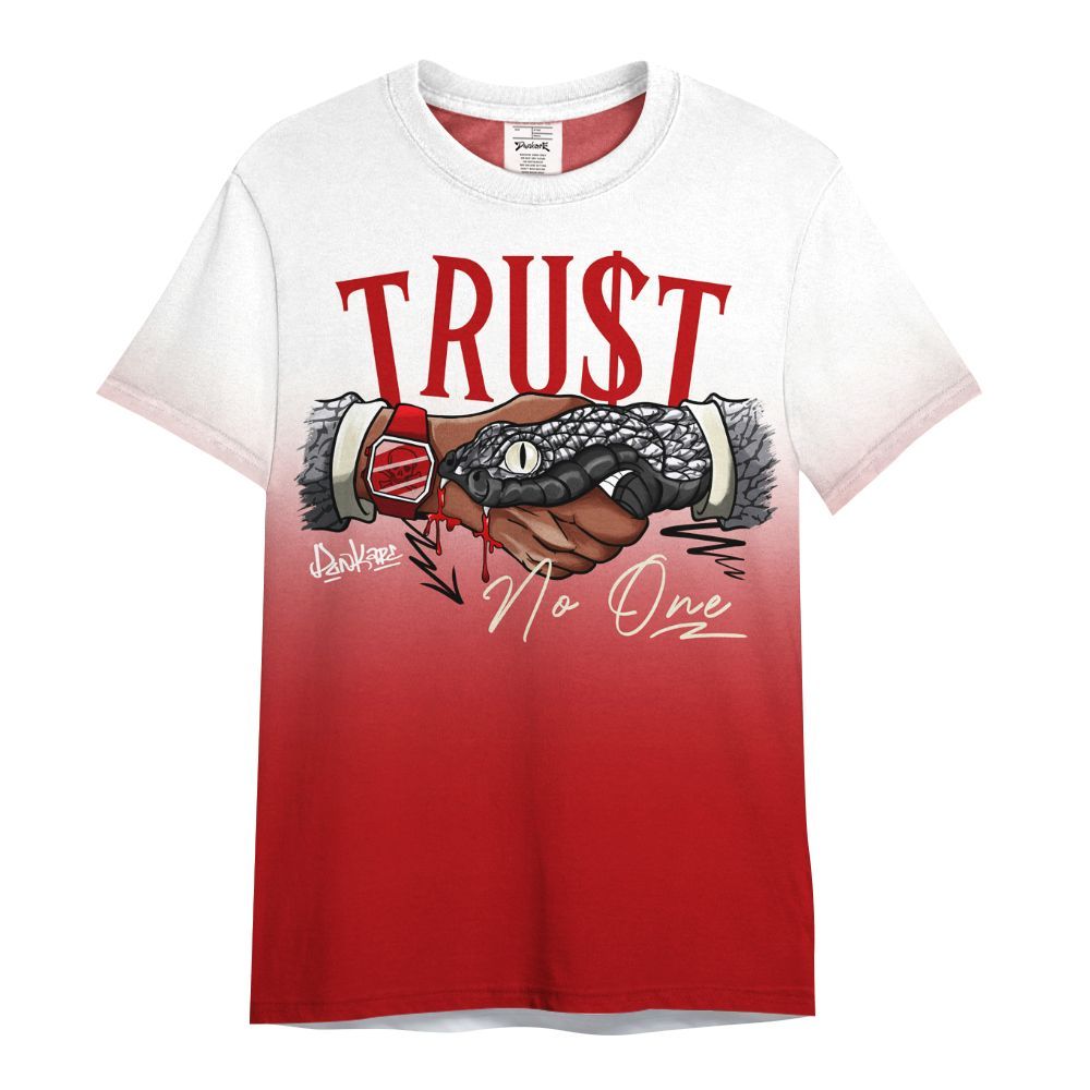 Shirt To Match Cement Grey 3s - Snake Trust No One Drip All Over Print