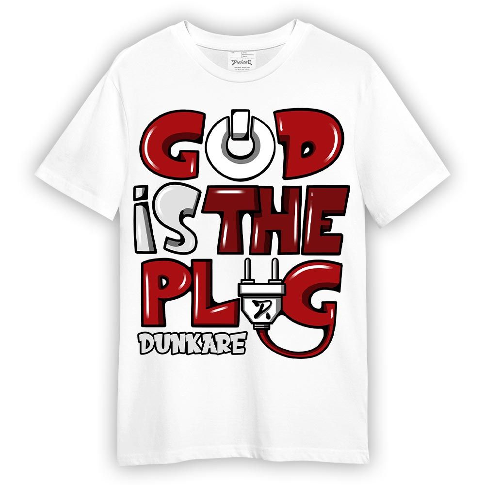 Shirt To Match Red Taxi 12s - God Is The Power Cord Graffiti 2 Shirt Unisex