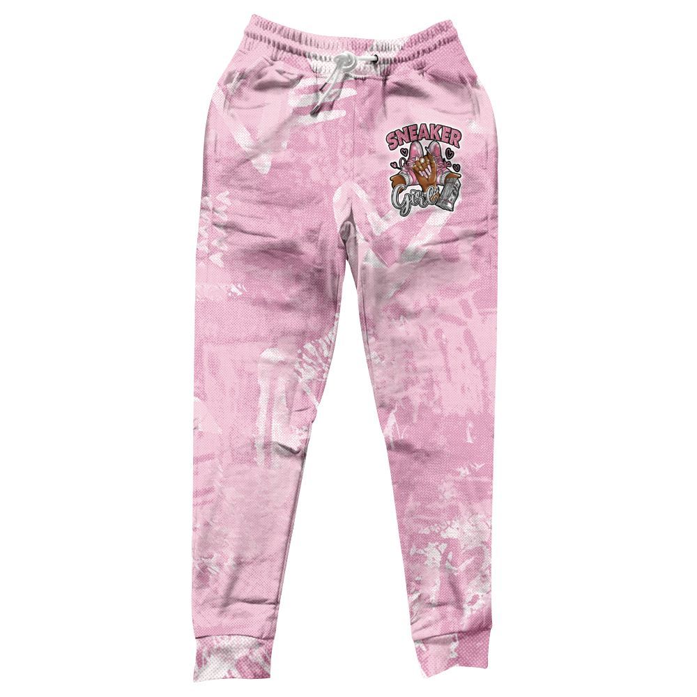 Sweatpant To Match Orchid 4s - Sneakerz Girlz All Over Print
