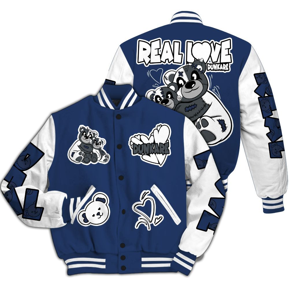 Varsity Jacket To Match Retro Flint 13s - Sincere Fondness Bear All Over Print