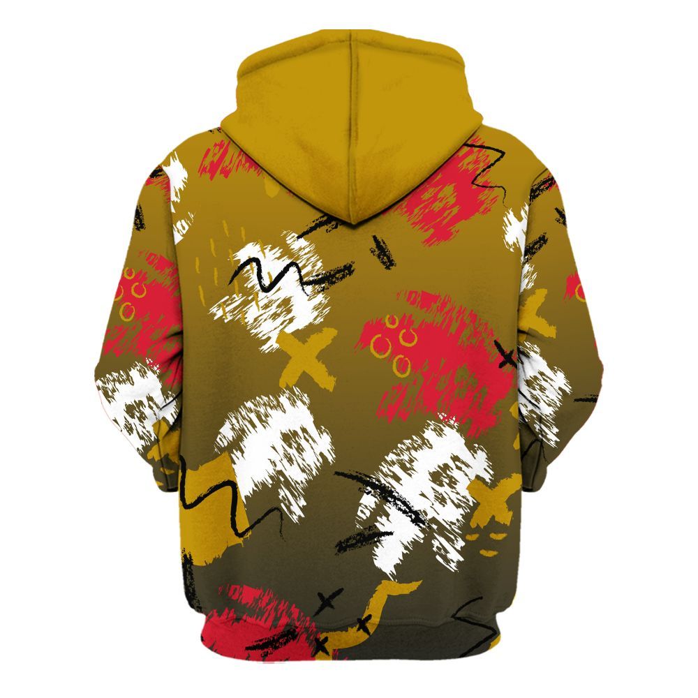 Hoodie To Match Ja 3 Raptor - Hustle Grind Pray Graphic Street Style All Over Print