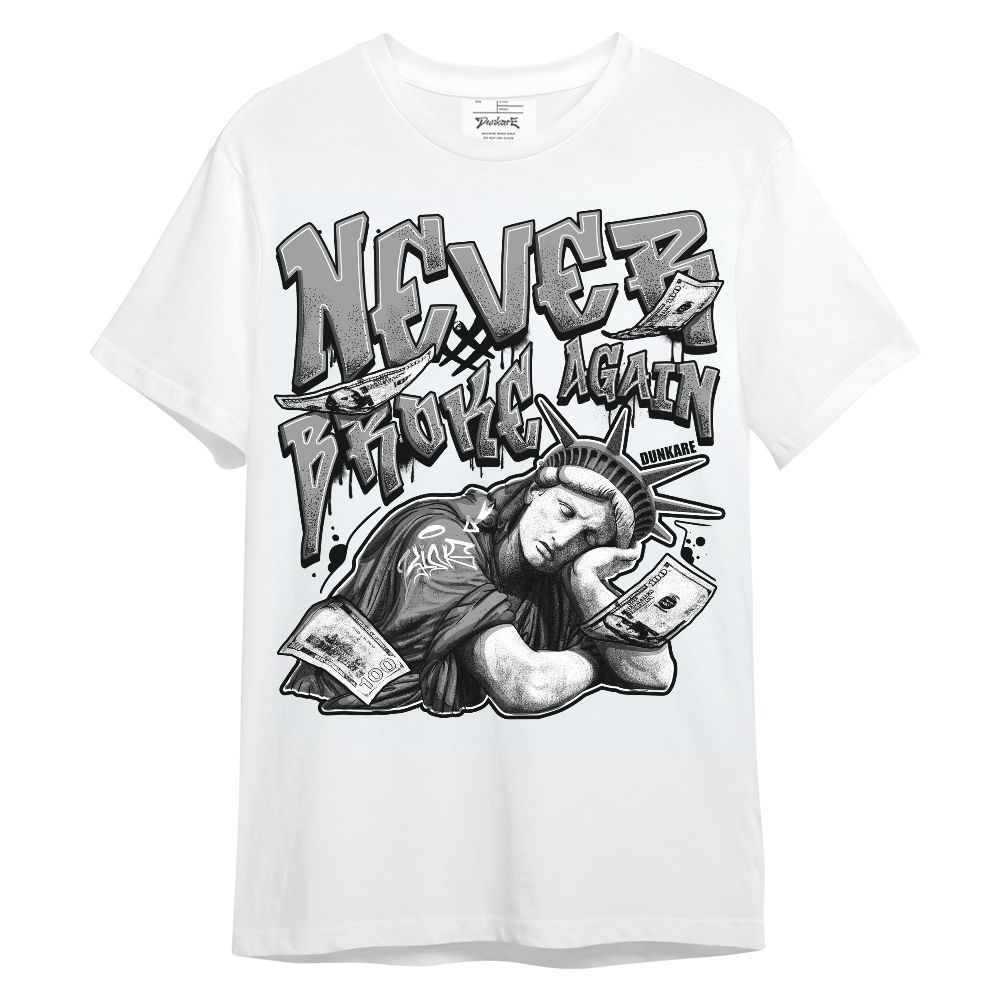 Shirt To Match Black Wolf Grey 12s - Never Broke Again Graffiti Unisex Shirt