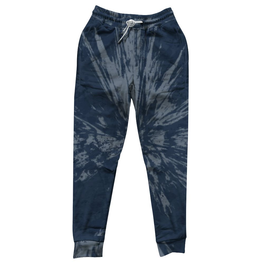 Sweatpant To Match White Midnight Navy 6s - Luxury All Over Print