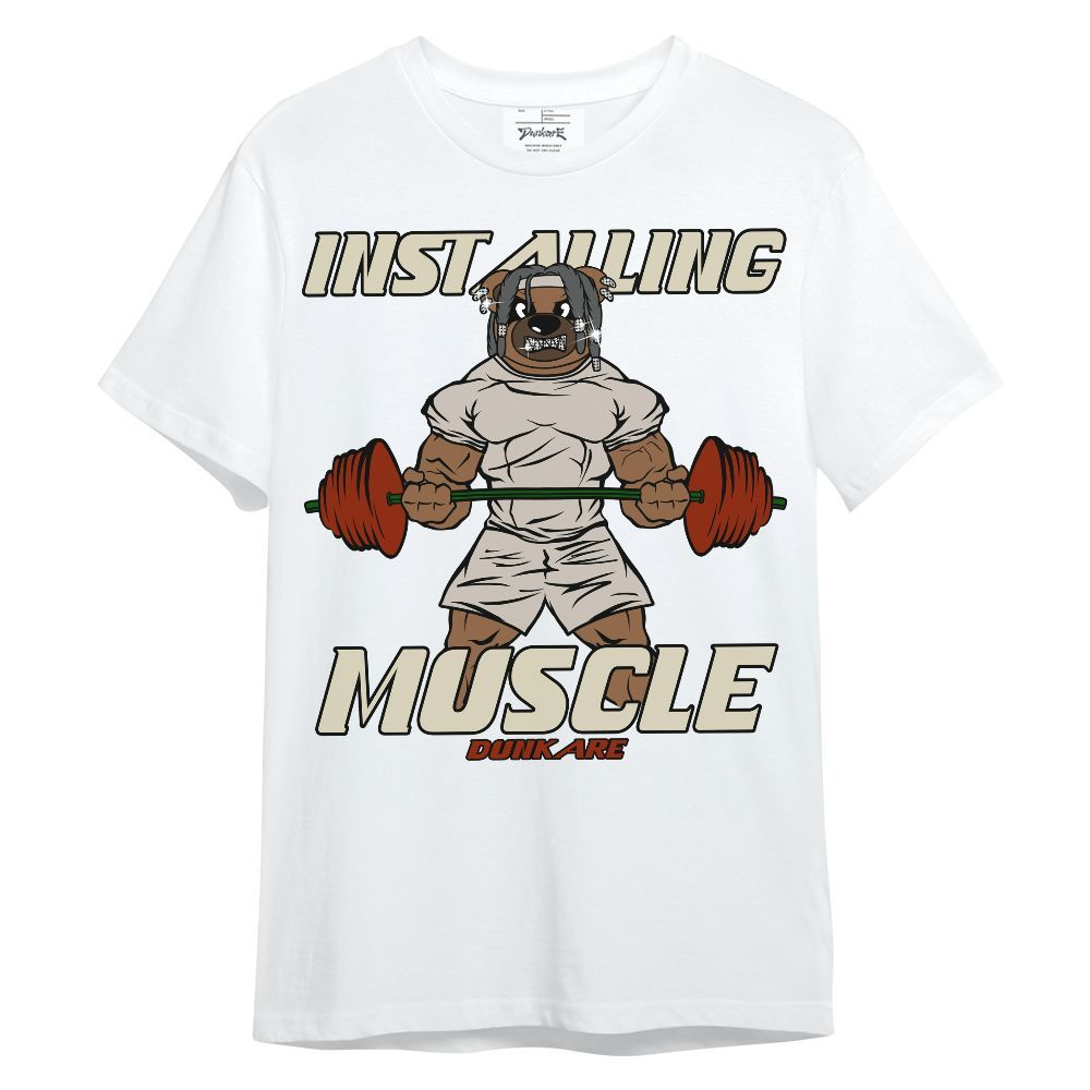 Shirt To Match El Grito 5s - Installing Muscle Bear Unisex Shirt