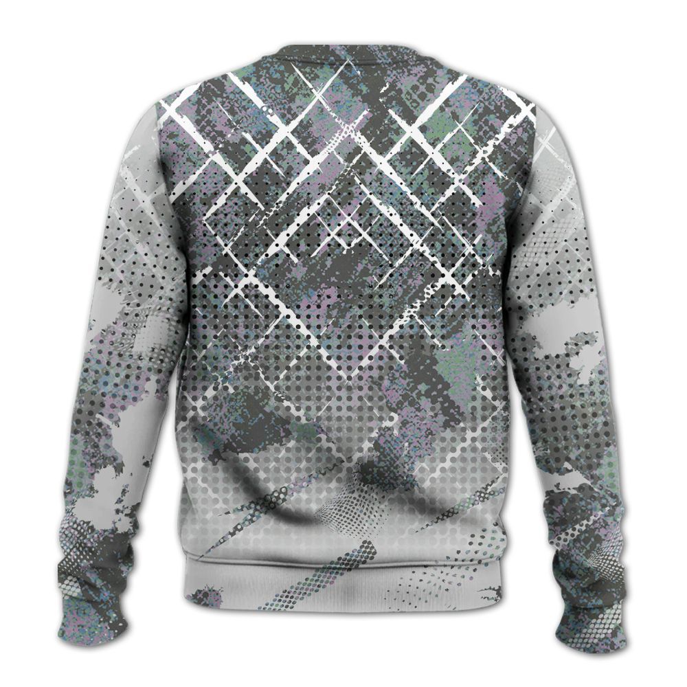 Sweatshirt To Match Low CNY Year Of The Snake 11s - Halftone Stand Business Dripping All Over Print