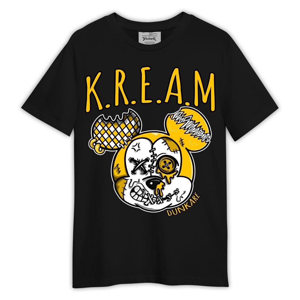 Shirt To Match Shirt Streetwear Kream Dripping, Vivid Sulfur 4s T-- To Match Sneaker Vivid Sulfur 4s Graphic Tee NCT