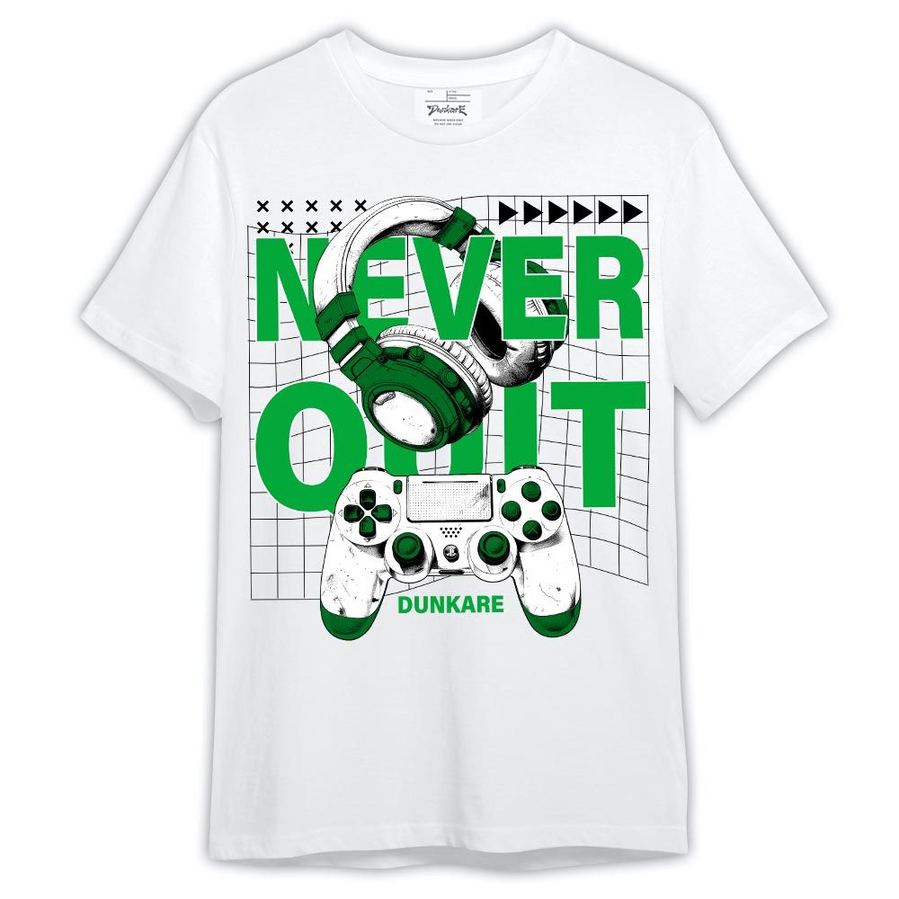 Shirt To Match Shirt Never Out Game Play, Lucky Green 5s T-- To Match Sneaker Lucky Green 5s Graphic Tee 2404 LTRP