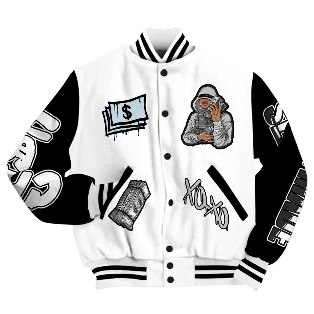 Varsity Jacket To Match Kobe 9 Protro Halo - Selfmade Unique All Over Print