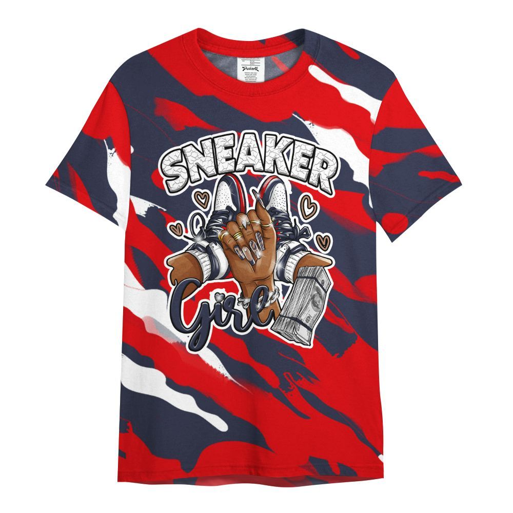 Shirt To Match Low OG Howard Bison 1s - Sneakerz Girlz Colored All Over Print