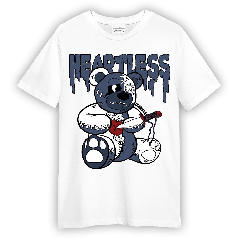 Shirt To Match Low Diffused Blue 11s - Heartless Bear Shirt Unisex