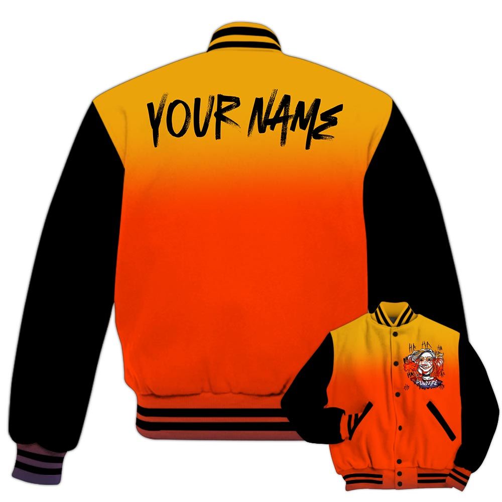 Varsity Jacket To Match J Balvin Rio 3s - Custom Name Bad Girl HAHA Varsity Jacket Outfit 1505 NCT