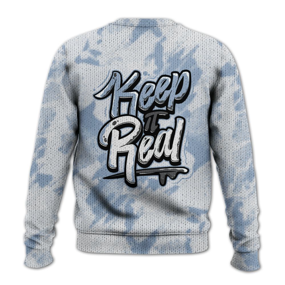 Knitted Sweater To Match Reverse Black White 6s - Keeping It Reals Shirt Unisex Oufit