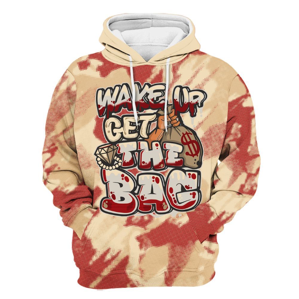 Hoodie To Match Dunk Low Strawberry Waffle - Get More Bags Abstract All Over Print