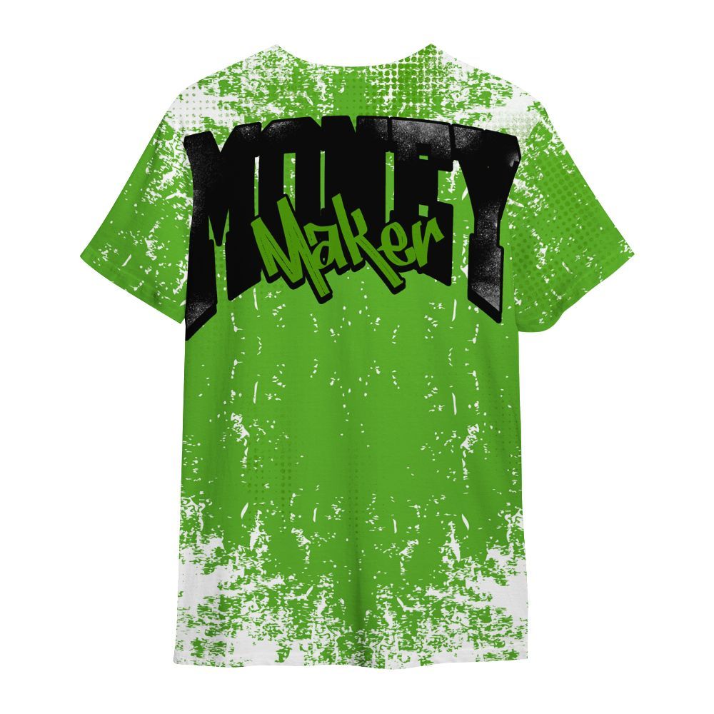 Shirt To Match Air Foamposite One Volt - Move In Silence Money Street Retro All Over Print