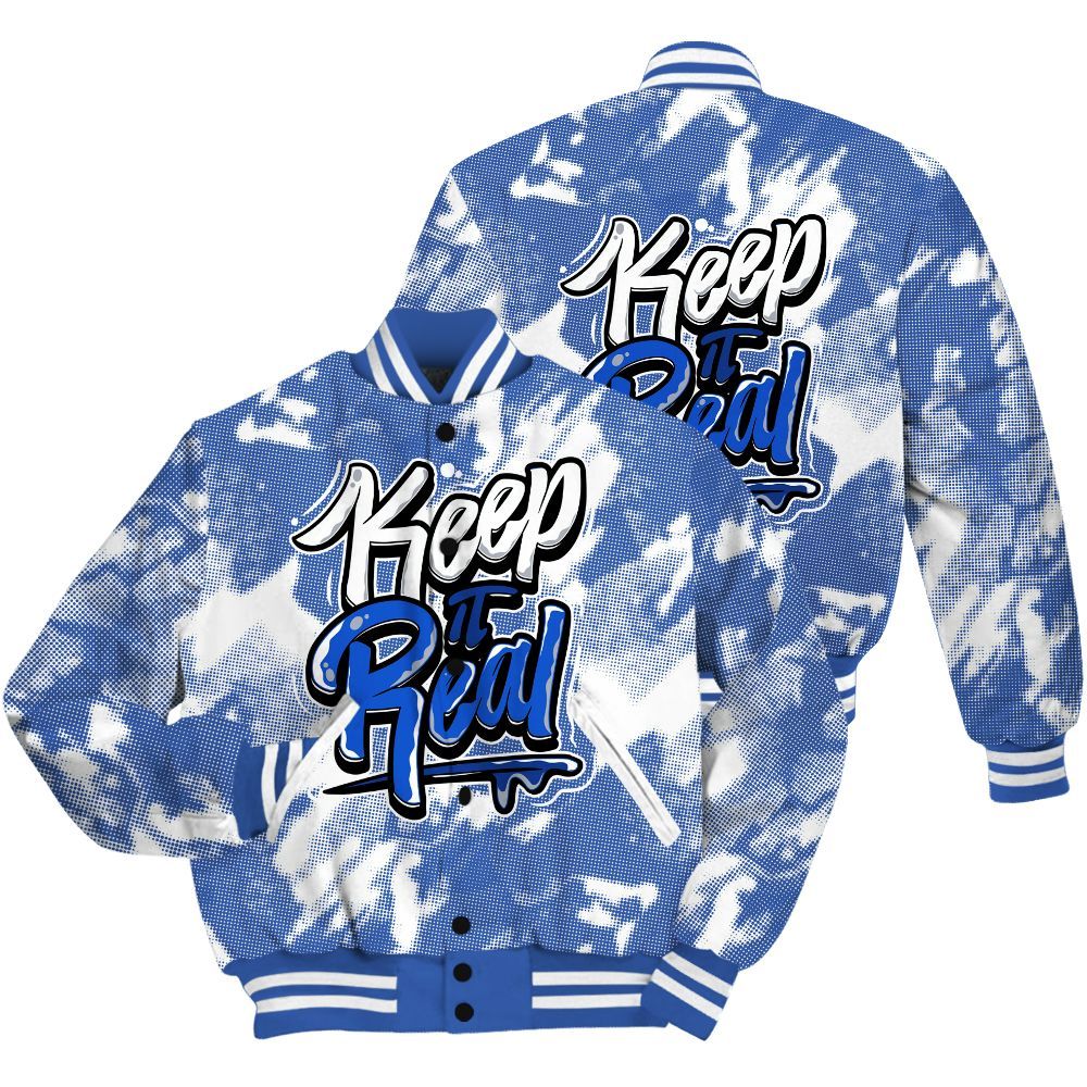 Varsity Jacket To Match Air Foamposite One Royal Shirt - Keeping It Reals Shirt Unisex Oufit All Over Print
