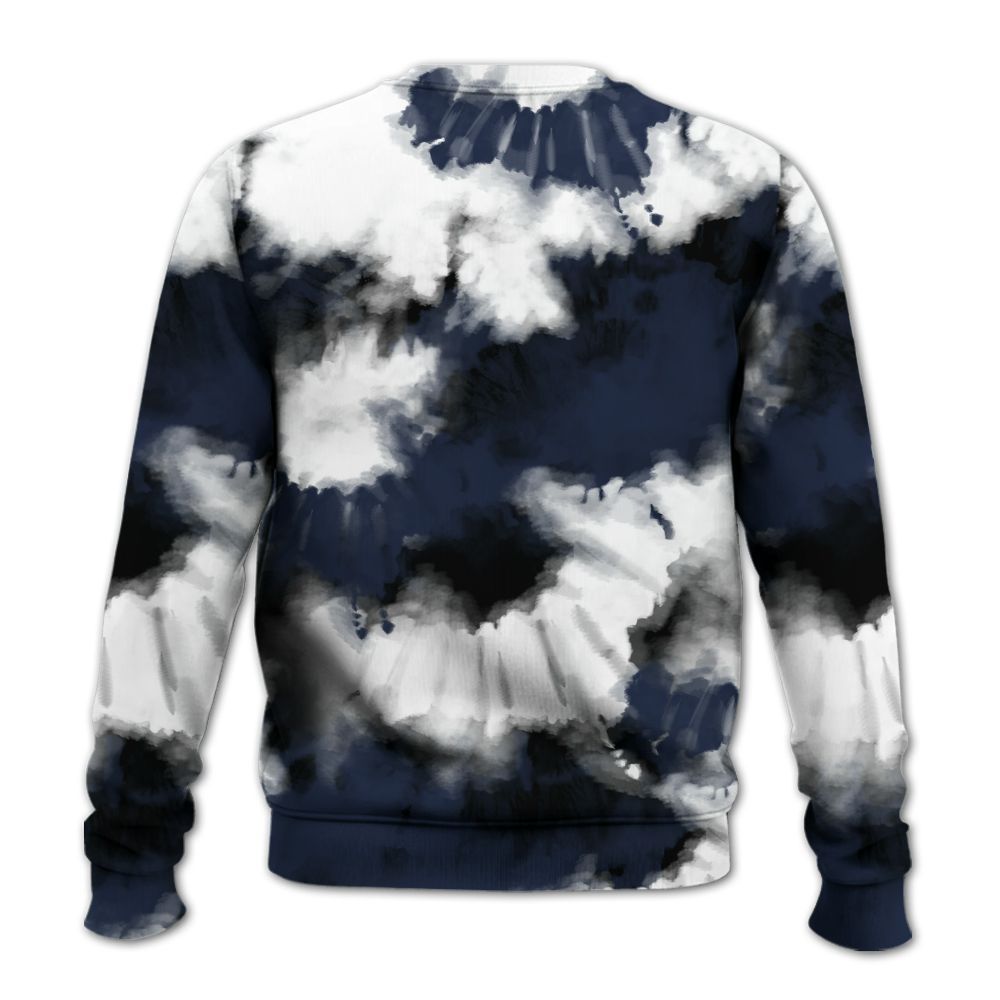 Sweatshirt To Match Dunk Low White Midnight Navy - Tie Dye FK Around Find Out All Over Print