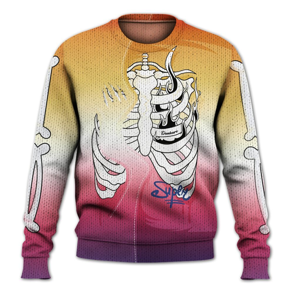 Knitted Sweater To Match Air Griffey Max Los Angeles 1s - It's The Kick For Me