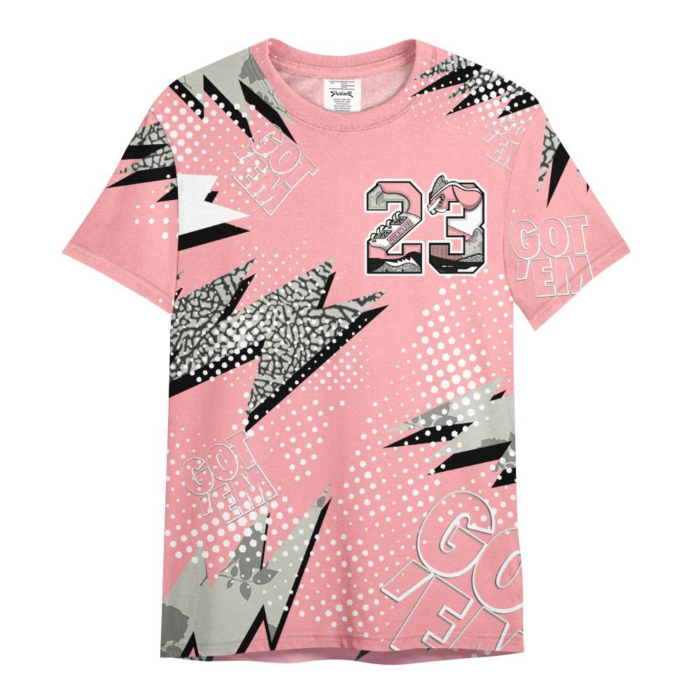 Shirt To Match Retro Wings 3s - Custom Name Number 23 5s All Over Print