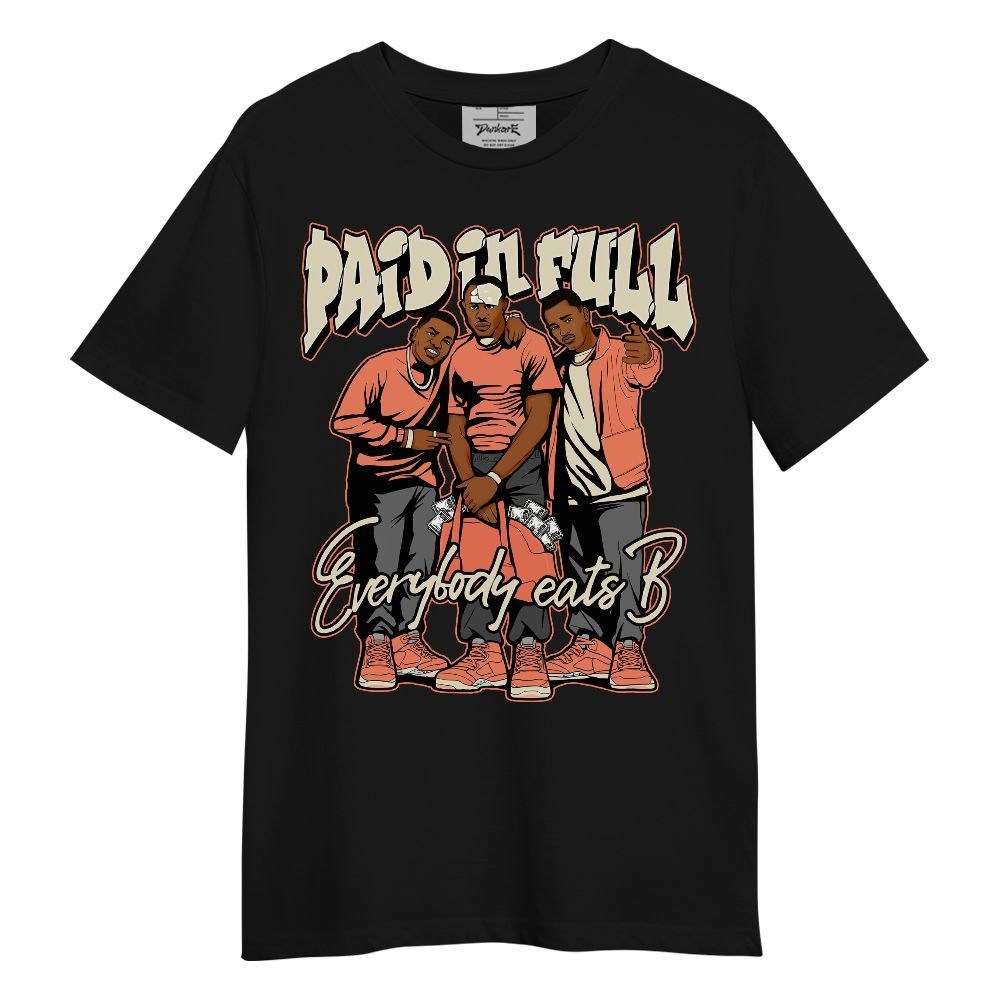 Shirt To Match DJ Khaled Crimson Bliss 5s - Paid In Full Money