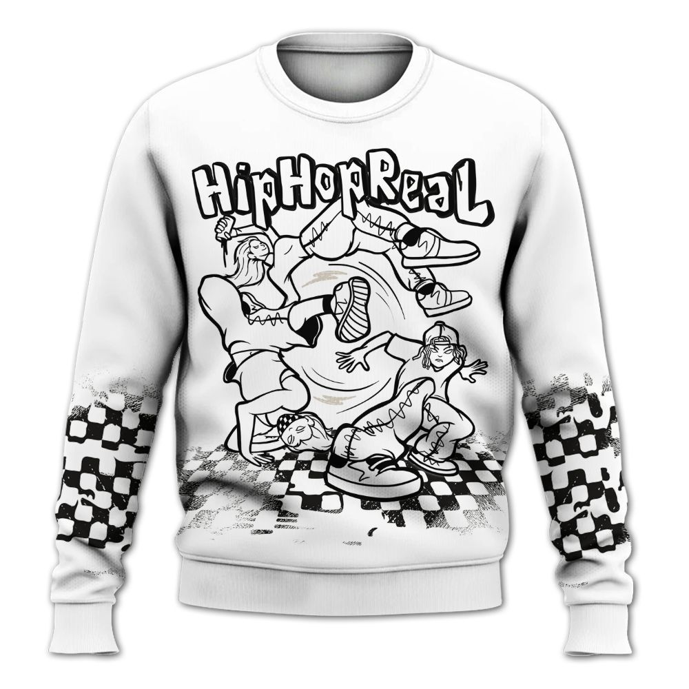 Sweatshirt To Match Retro Reverse Metallic 5s - Feel Life Street Style All Over Print