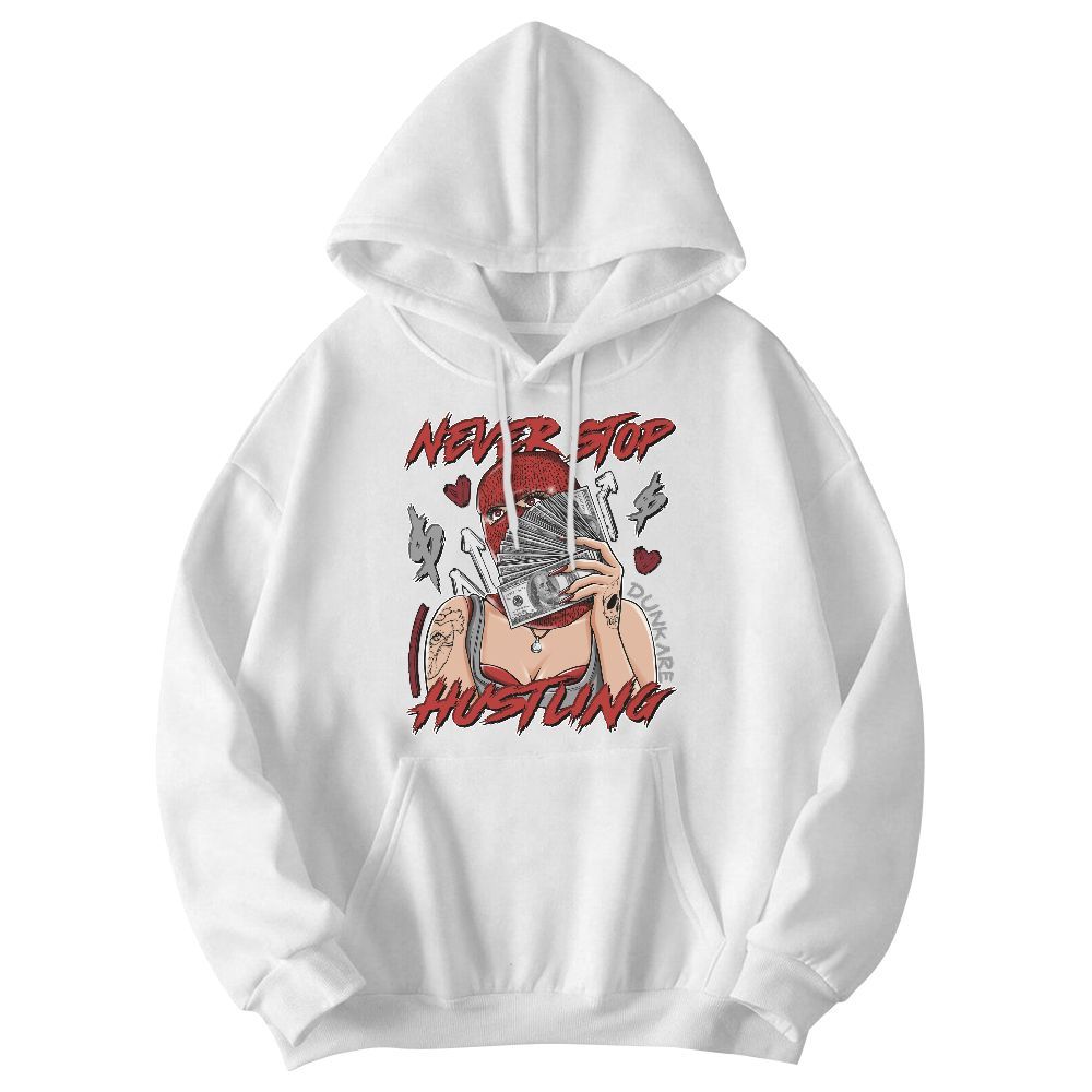 Sweatshirt To Match Bred Reimagined 4s - Hustling Unque Graphic