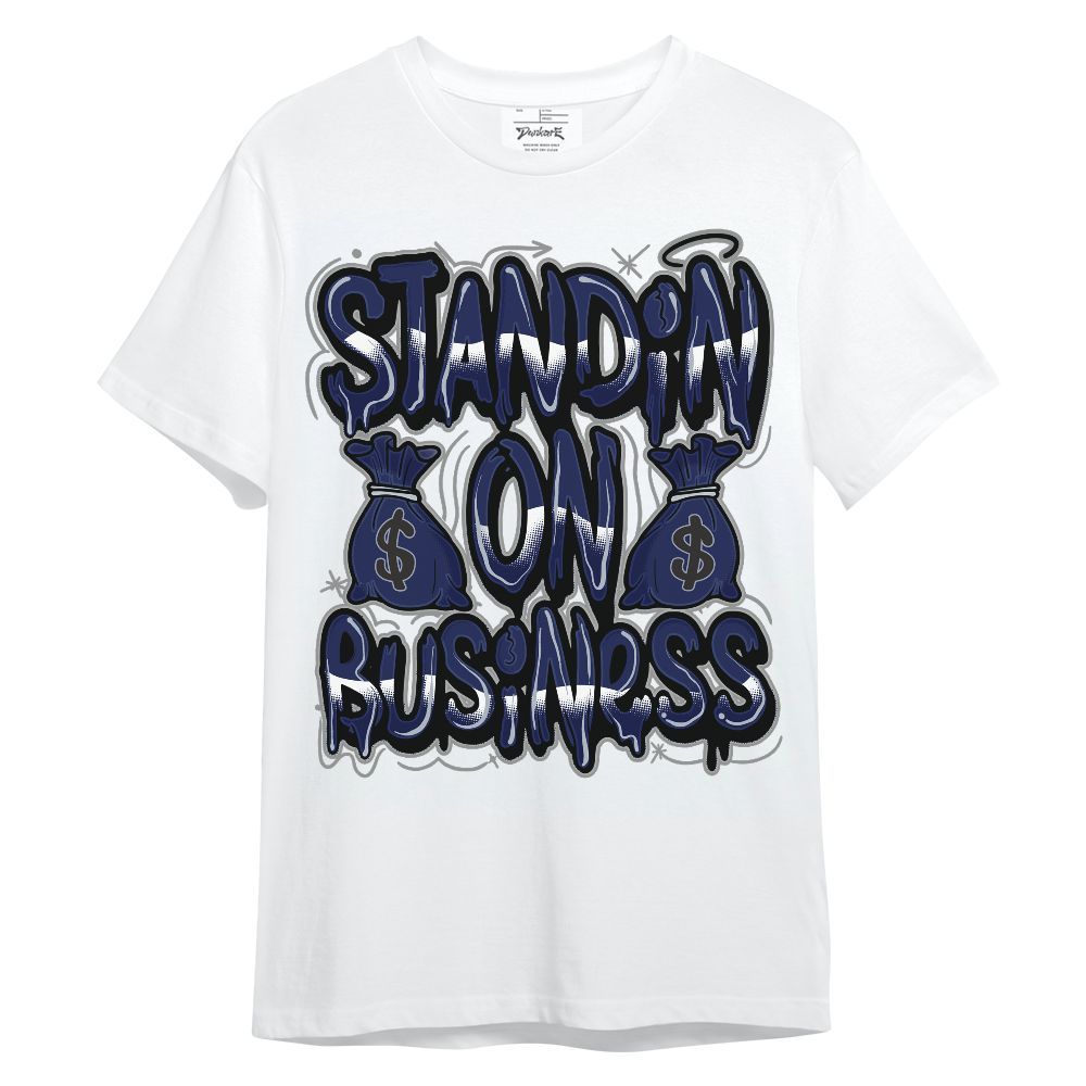 Shirt To Match Midnight Navy 11s - Standin' Business Graphic Unisex Shirt