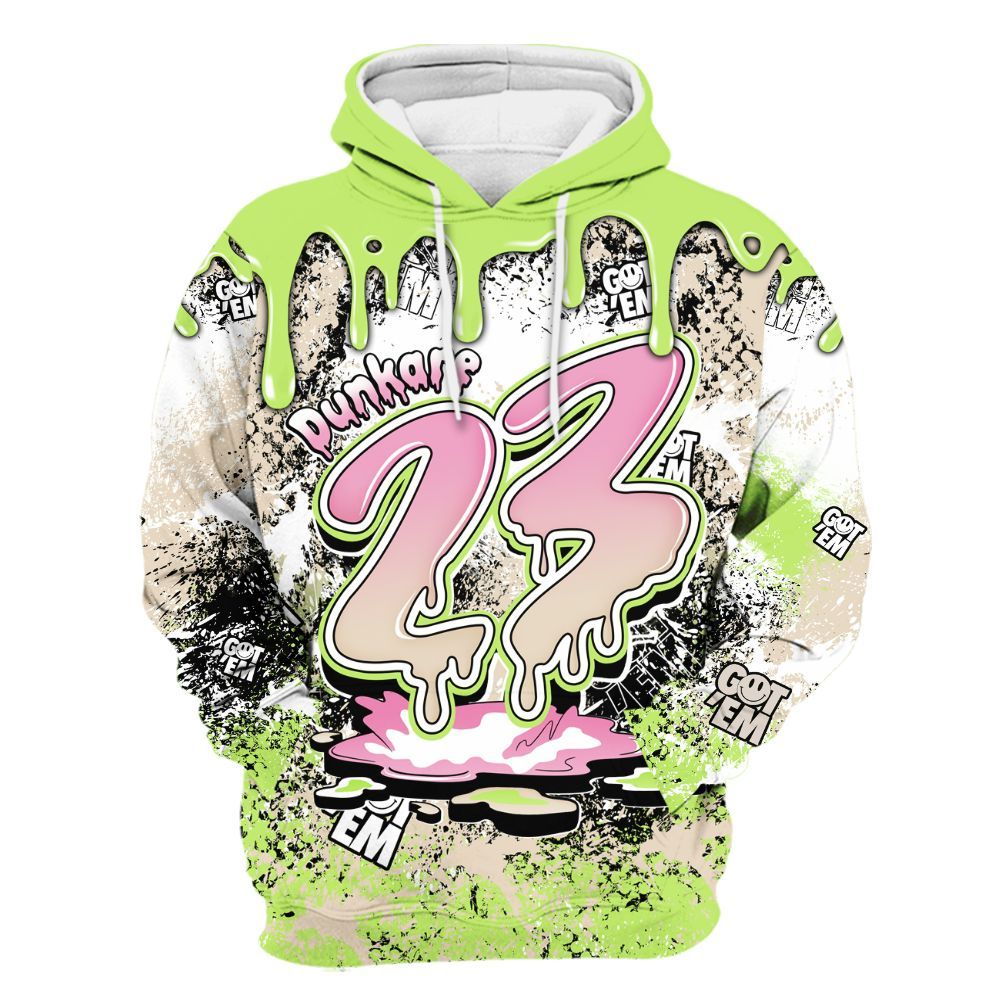 Hoodie To Match Jack Black Night Silver - Dripping 23 Drip All Over Print