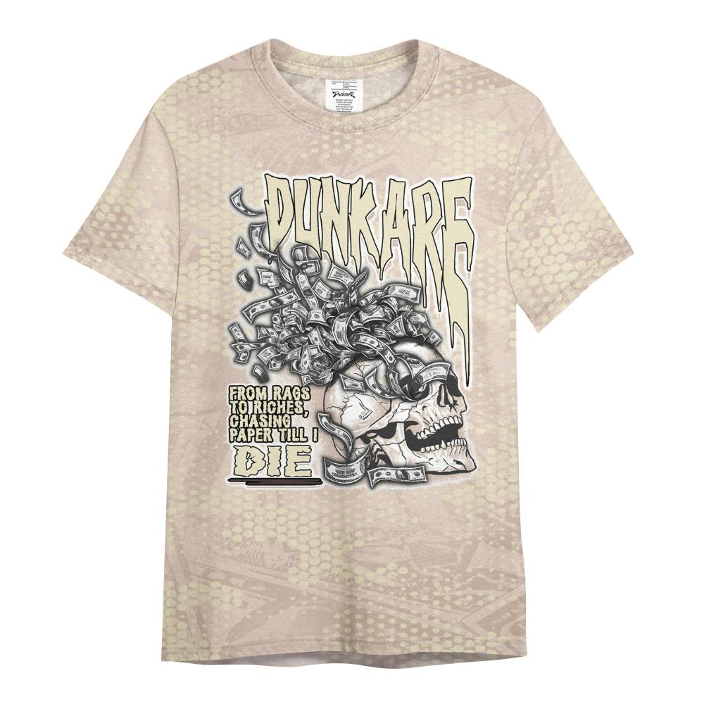 Shirt To Match A Ma Maniere X Fossil Stone 4s - From Rags To Riches All Over Print