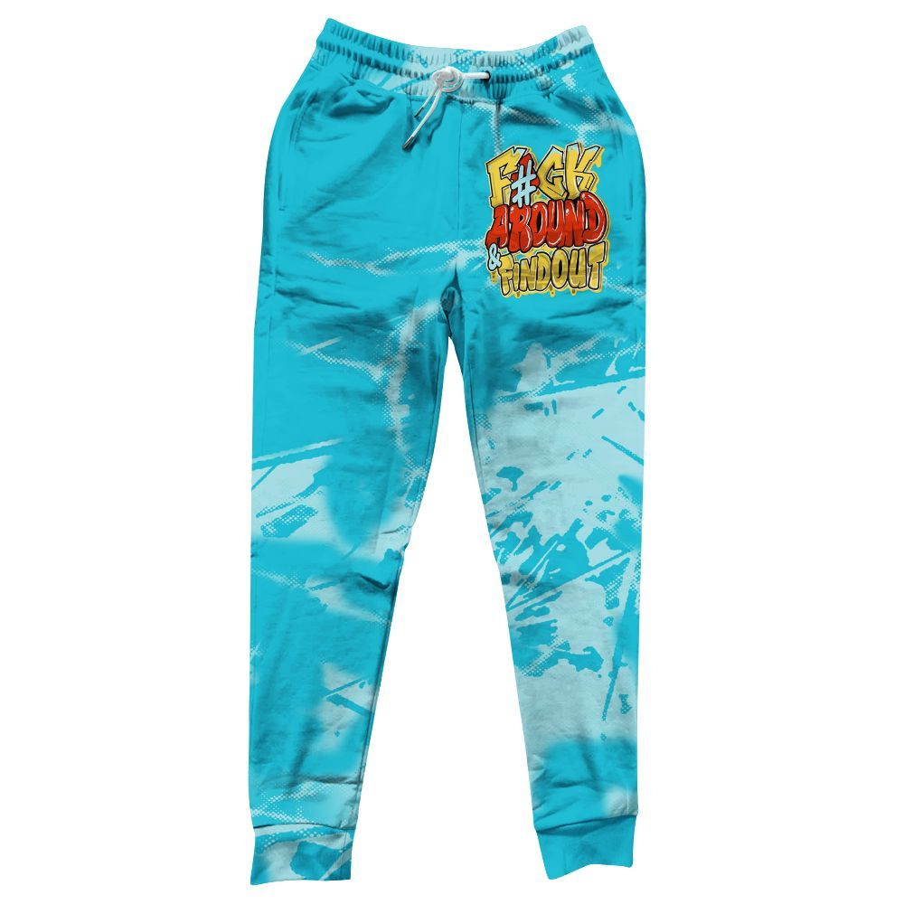 Sweatpant To Match Dunk Low KD 17 N7 - F Around Find Out Graphic Profound All Over Print