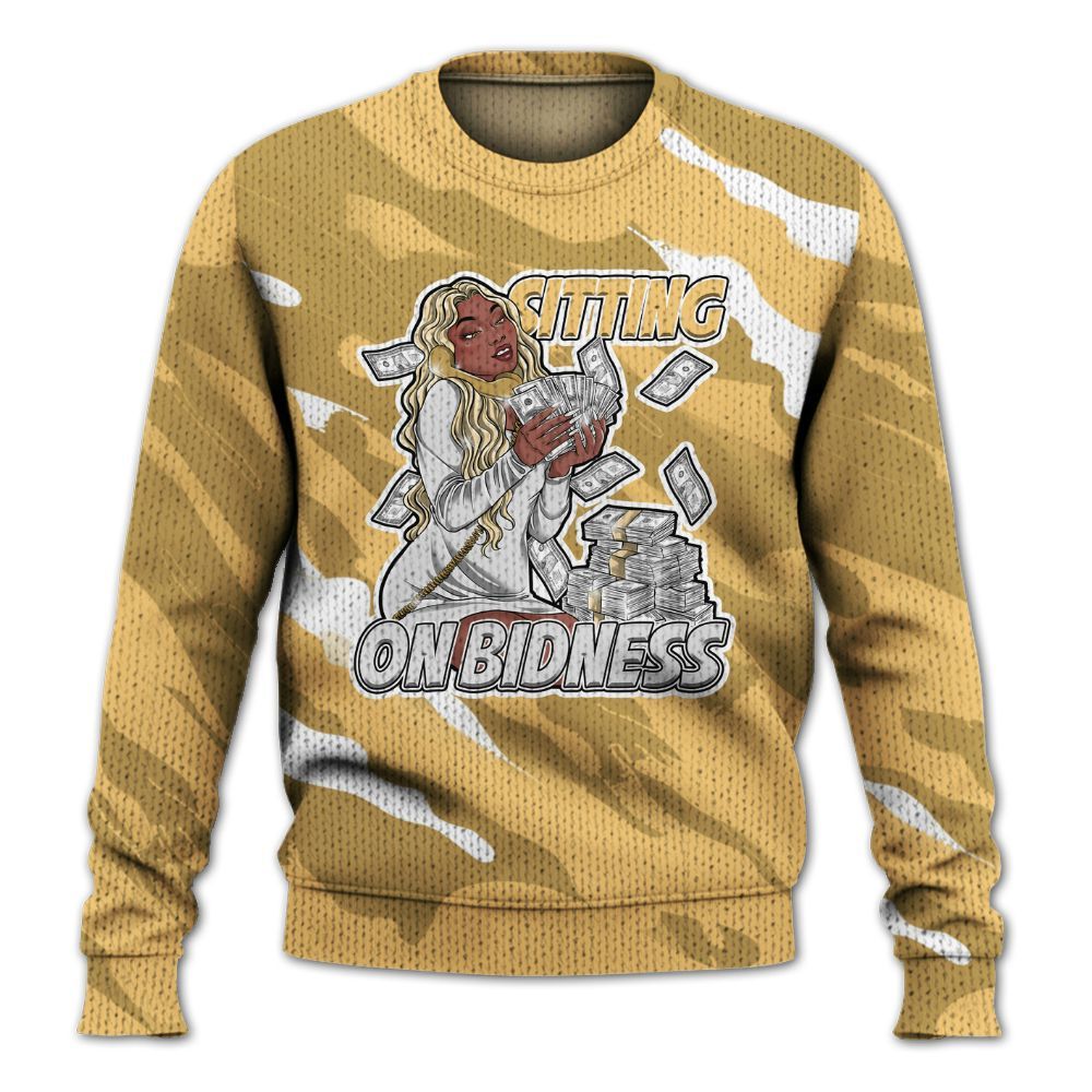 Knitted Sweater To Match Craft Paris 6s - Bidness Colored