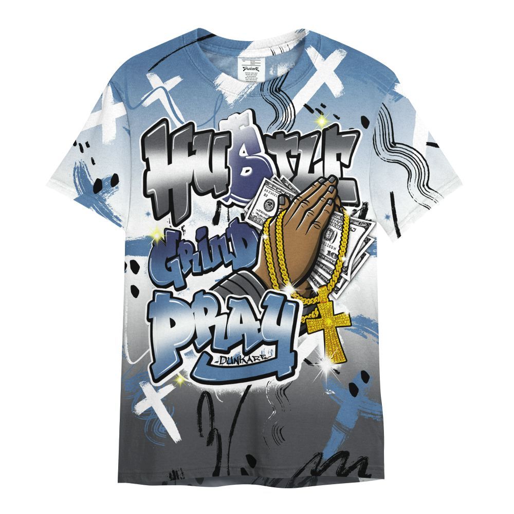 Shirt To Match Air Max 95 Stash - Money Hustle Grind Pray All Over Print
