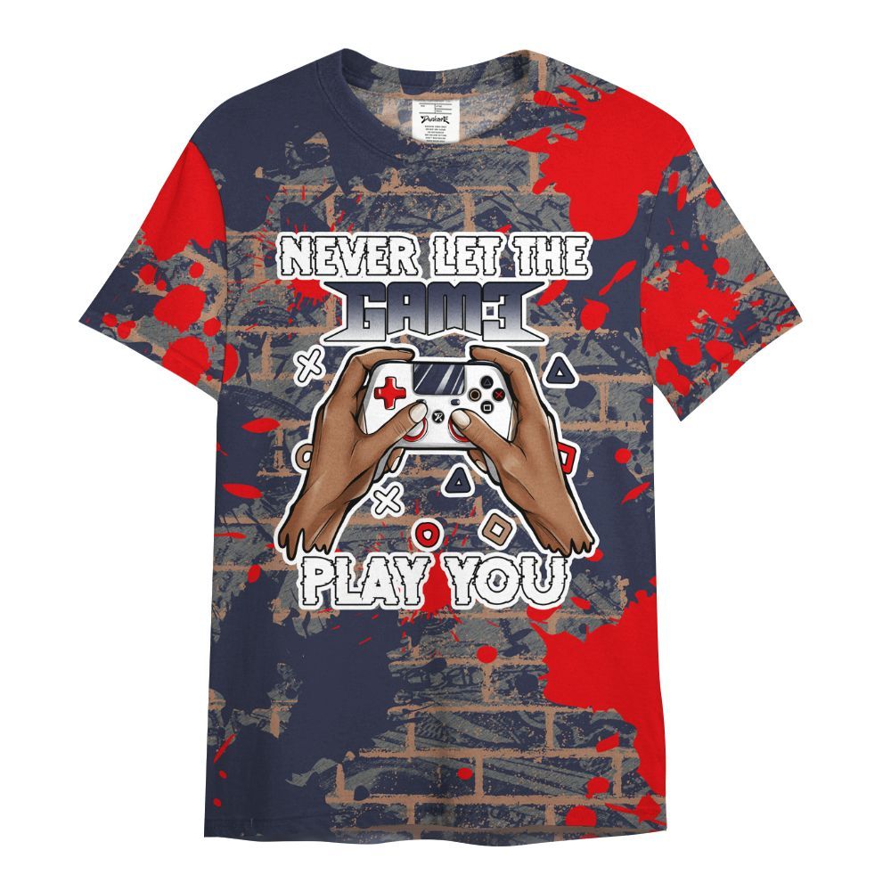 Shirt To Match Low OG Howard Bison 1s - PlayGame Human Brick All Over Print