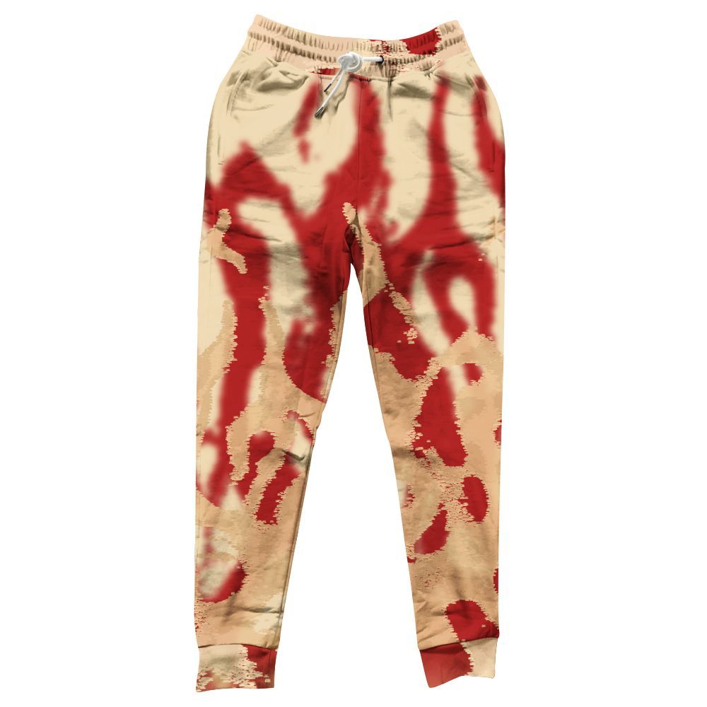 Sweatpant To Match Dunk Low Strawberry Waffle - Burn All Over Print