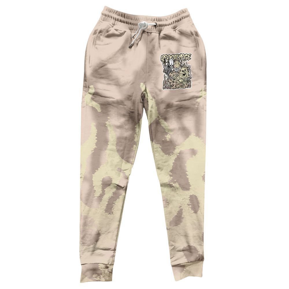 Sweatpant To Match A Ma Maniere X Fossil Stone 4s - Apocalypse Skeleton Burn All Over Print