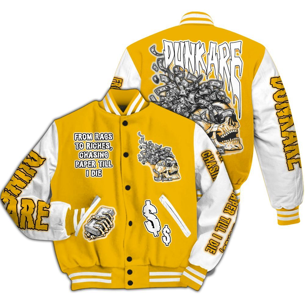Varsity Jacket To Match Del Sol 13s - From Rags To Riches All Over Print