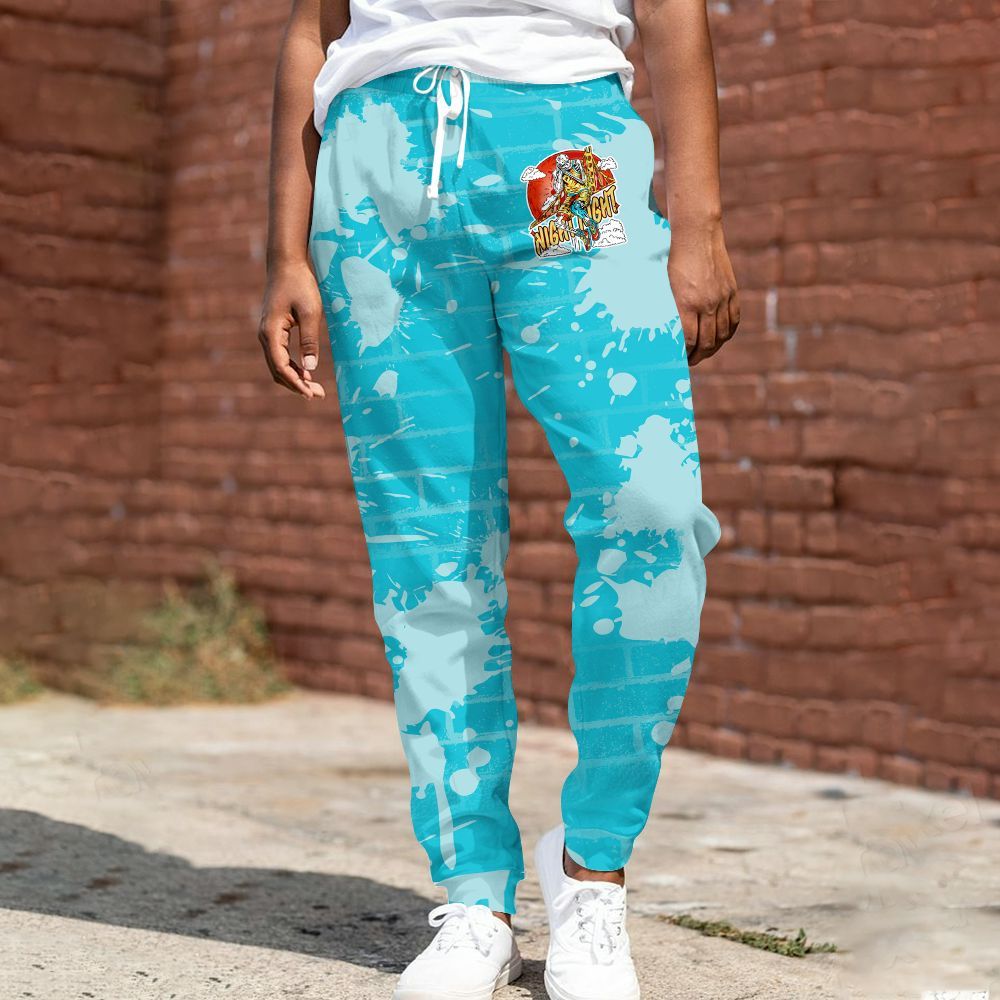 Sweatpant To Match Dunk Low KD 17 N7 - Seeya Skeleton Brick All Over Print