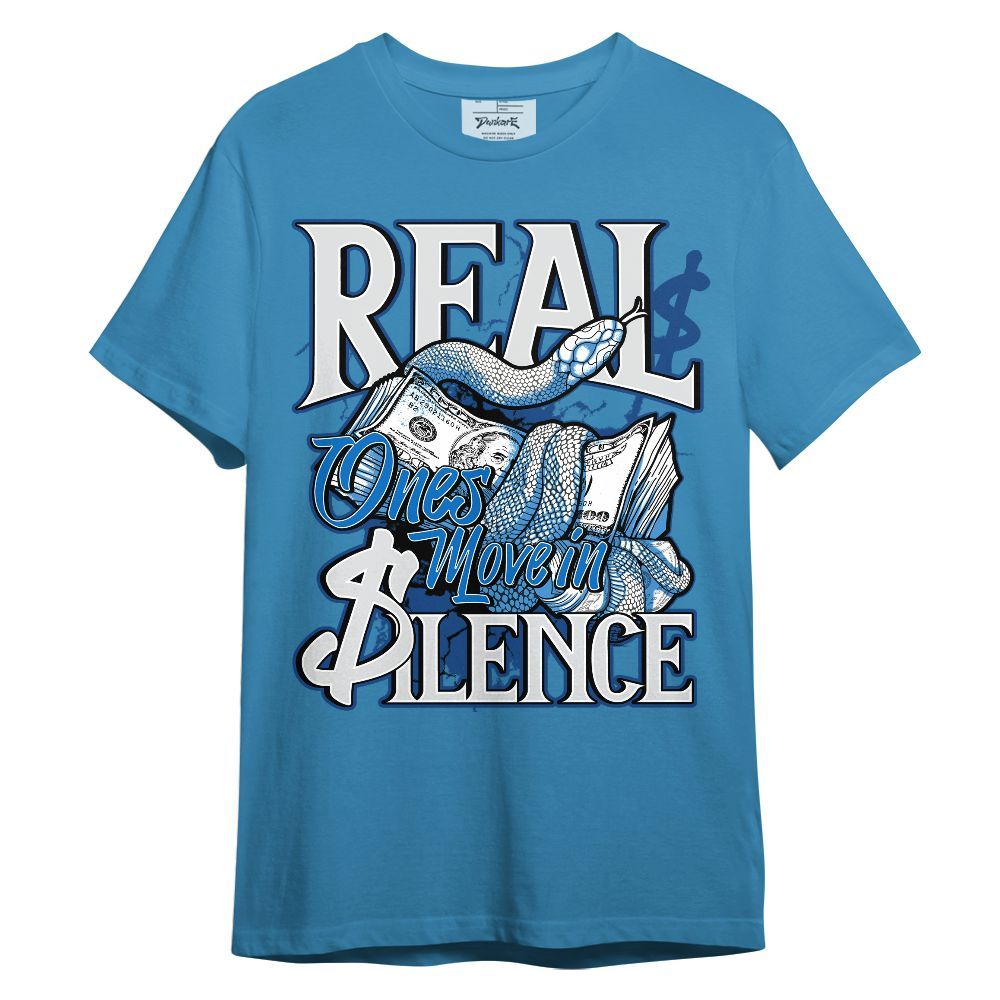 Shirt To Match Blueberry 12s - Snake Move In Silence Graphic