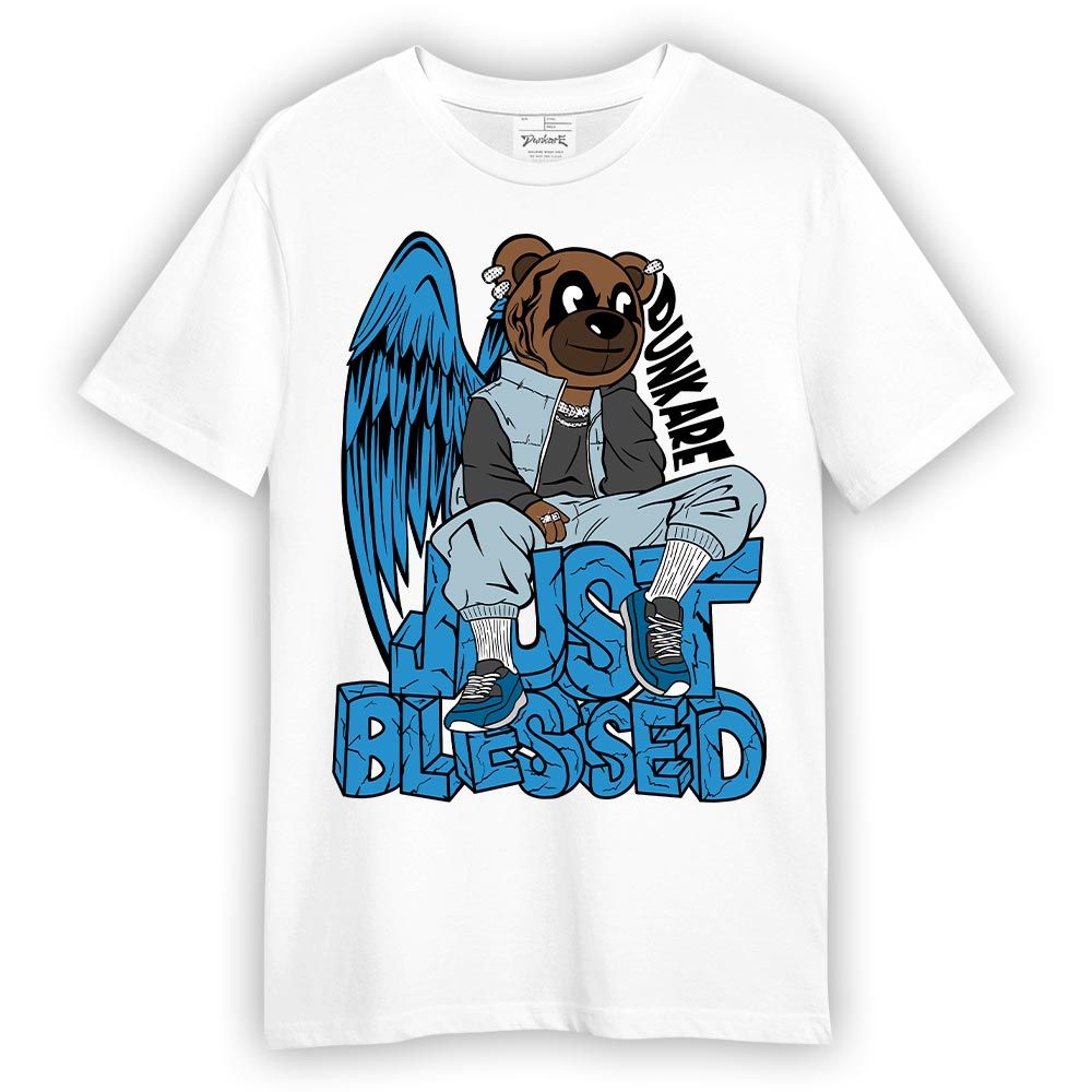 Shirt To Match Powder Blue 9s T-- Blessing Bear T-Shirt Unisex